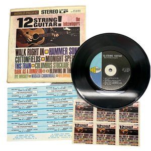 The Folkswingers 12 String Guitar Compact 33 Jukebox 7" Country Folk Record